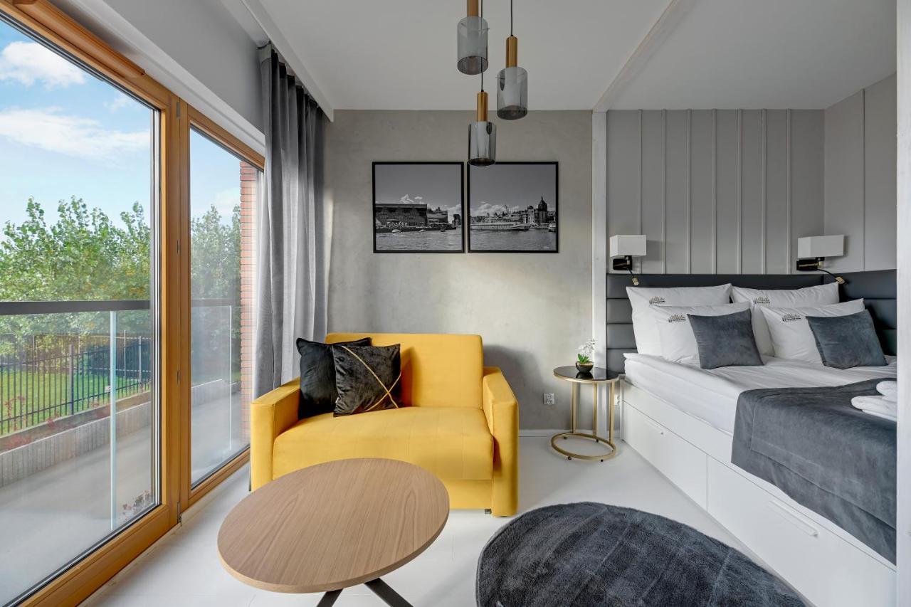 Nadmotlawie Riverside & Gym By Downtown Apartments Gdansk Exterior photo
